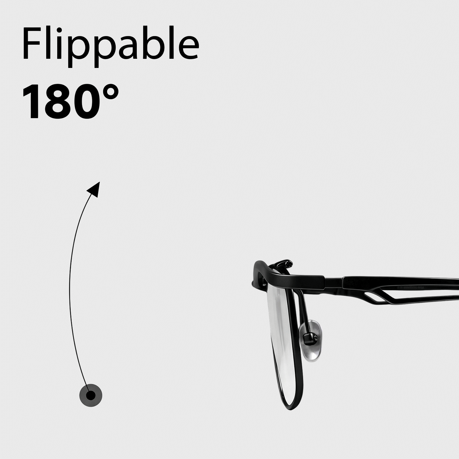 Tesla -Titanium 180° Flippable